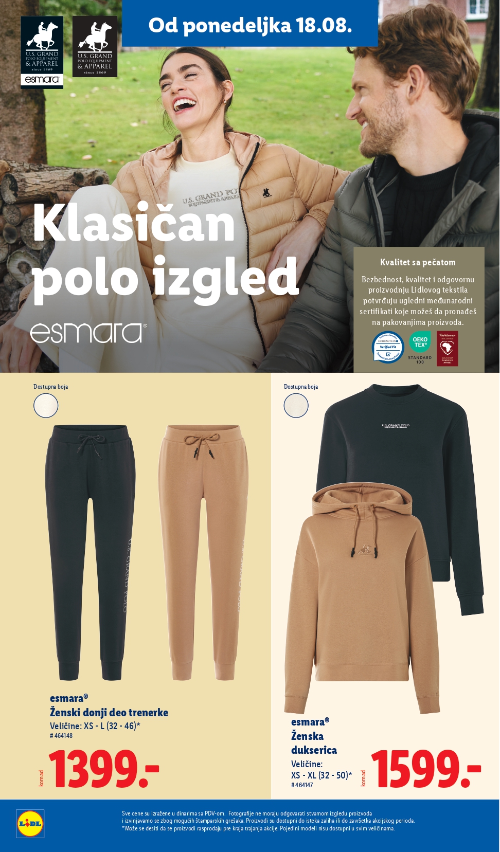 Lidl katalog NEPREHRANA 14-20.8.2025.