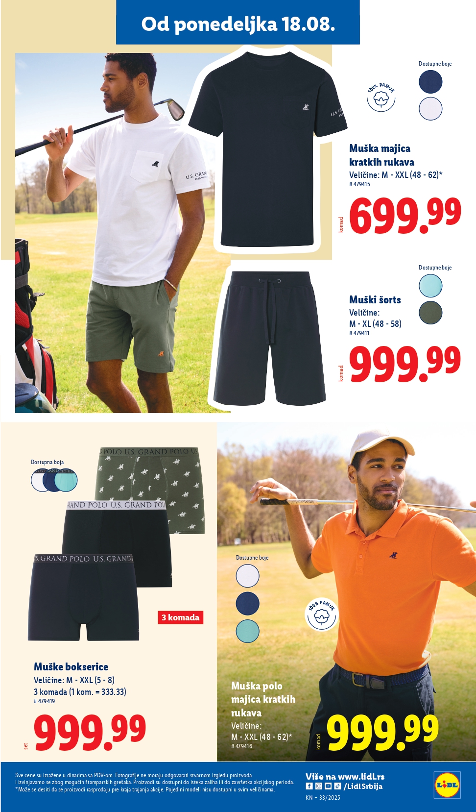 Lidl katalog NEPREHRANA 14-20.8.2025.