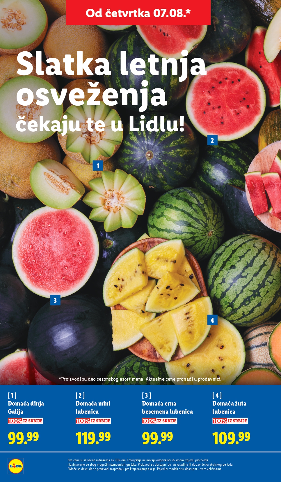 Lidl katalog PREHRANA 14-20.8.2025.