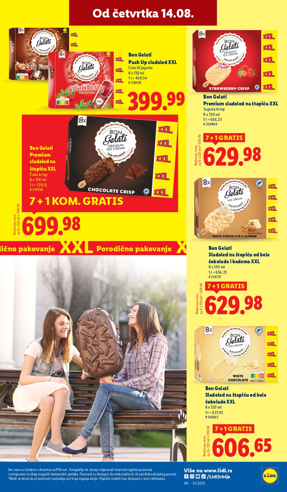 Lidl katalog PREHRANA 14-20.8.2025.
