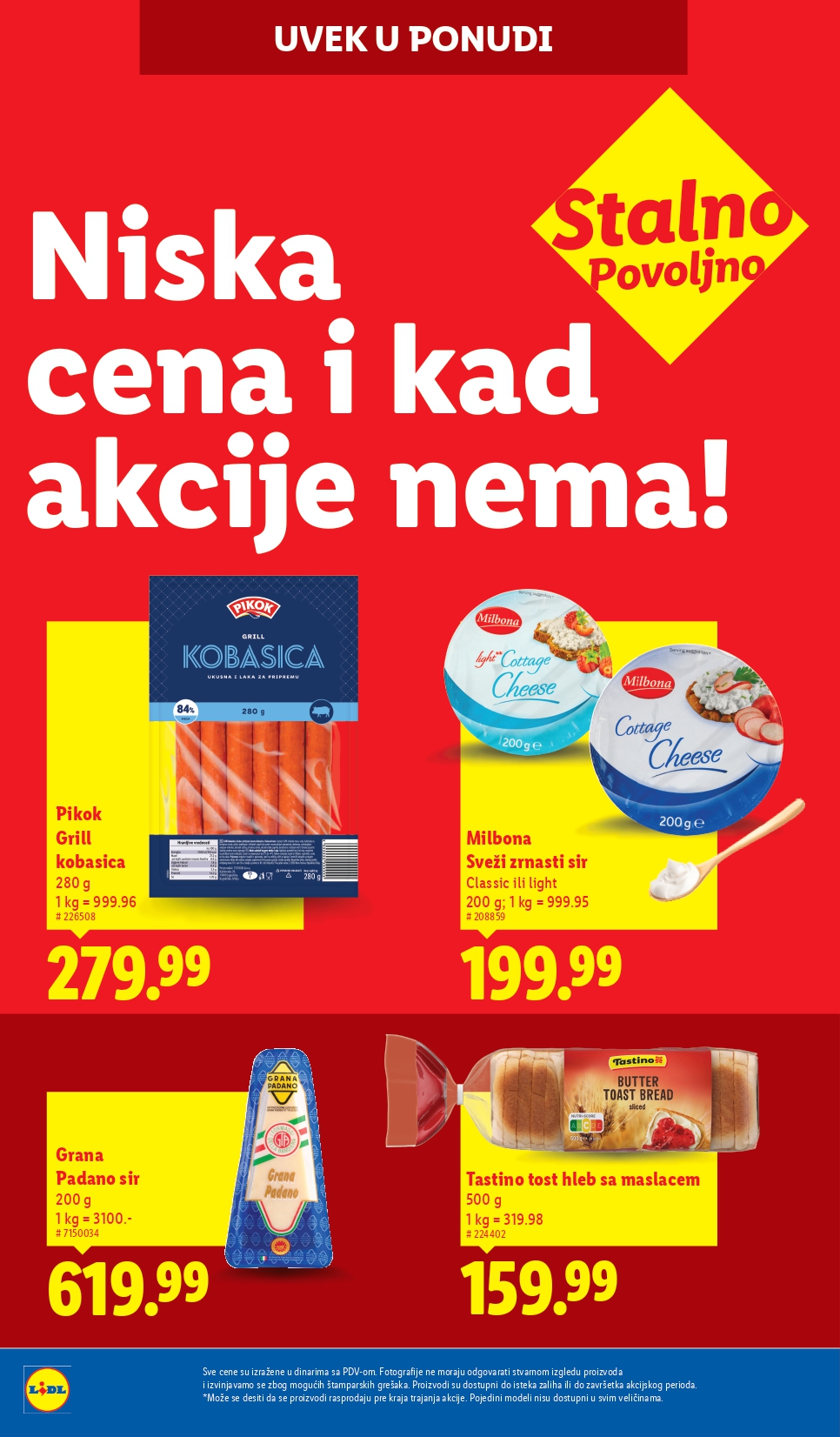 Lidl katalog PREHRANA 14-20.8.2025.
