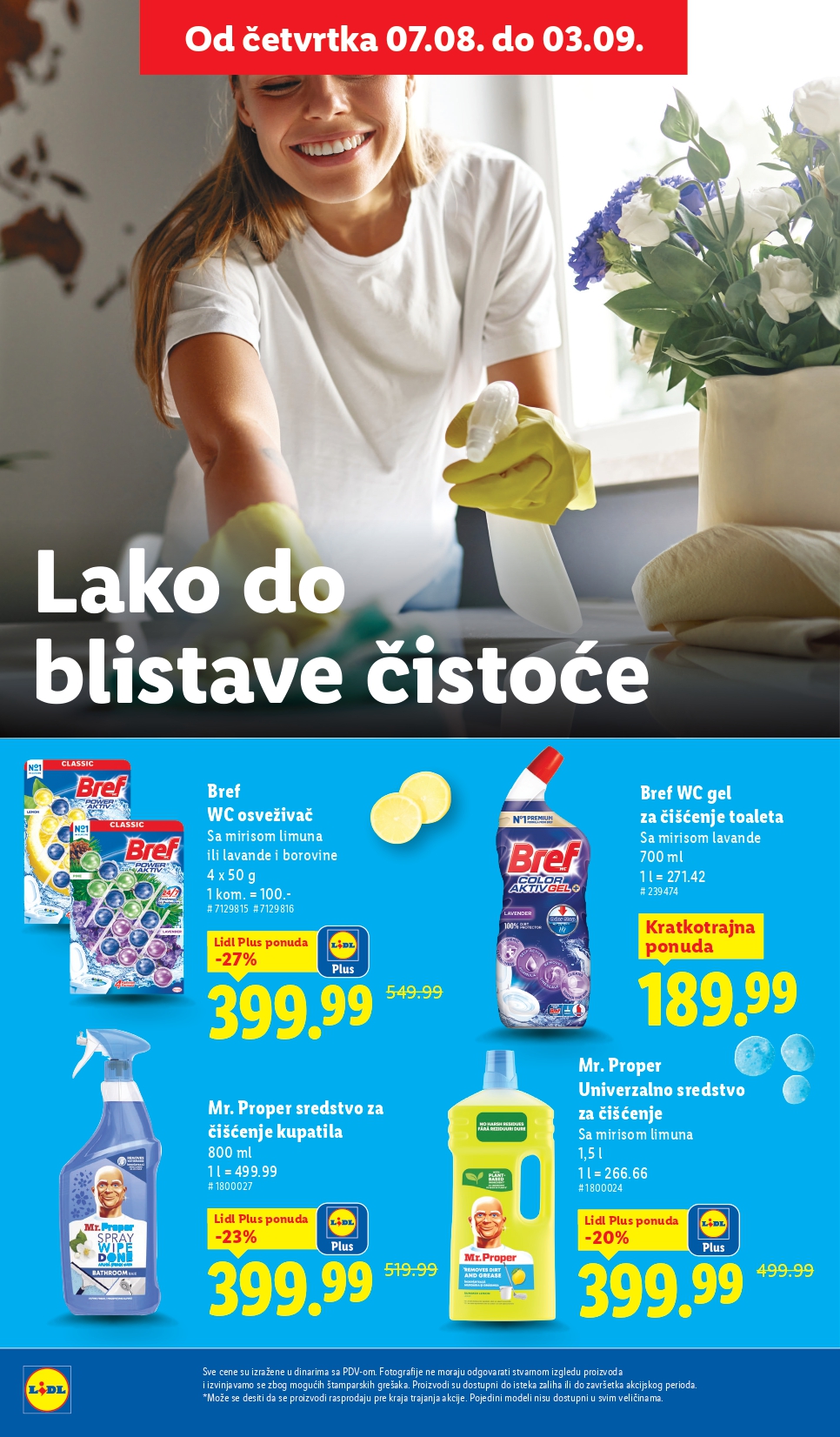 Lidl katalog PREHRANA 14-20.8.2025.