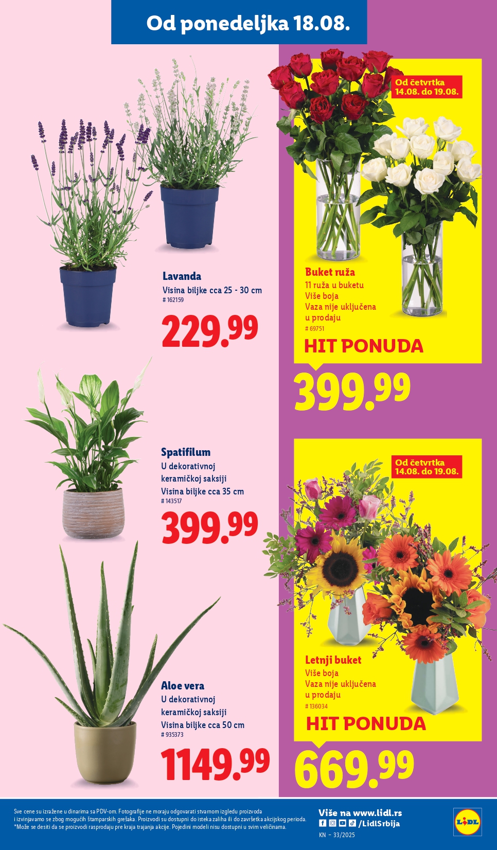 Lidl katalog PREHRANA 14-20.8.2025.
