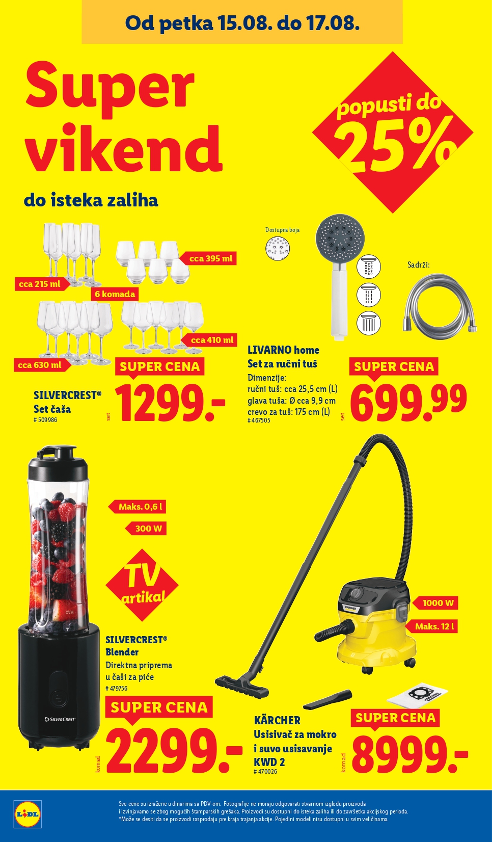 Lidl katalog PREHRANA 14-20.8.2025.