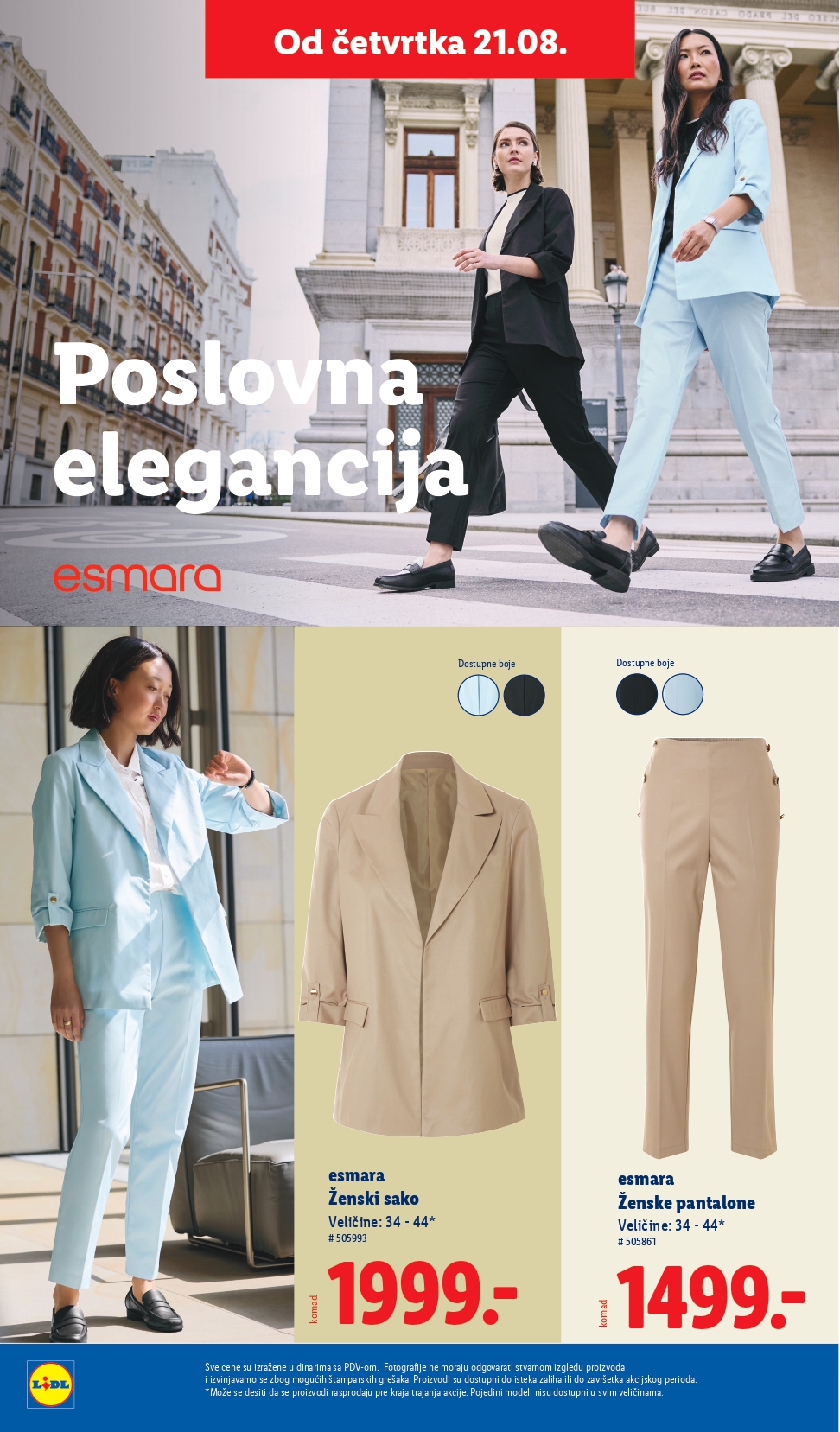 Lidl katalog NEPREHRANA 21-27.8.2025.