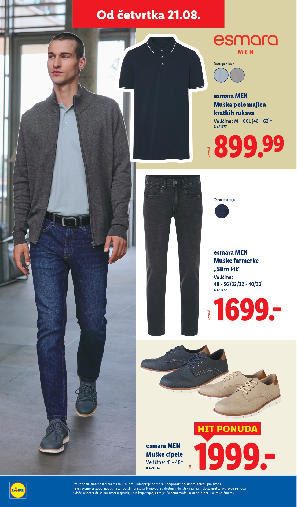 Lidl katalog NEPREHRANA 21-27.8.2025.