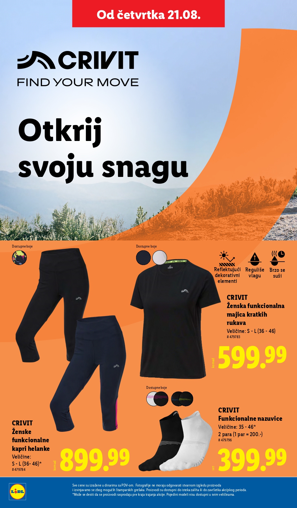 Lidl katalog NEPREHRANA 21-27.8.2025.