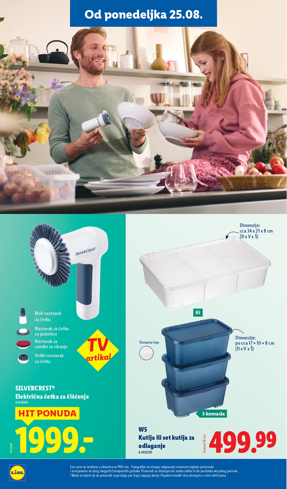 Lidl katalog NEPREHRANA 21-27.8.2025.