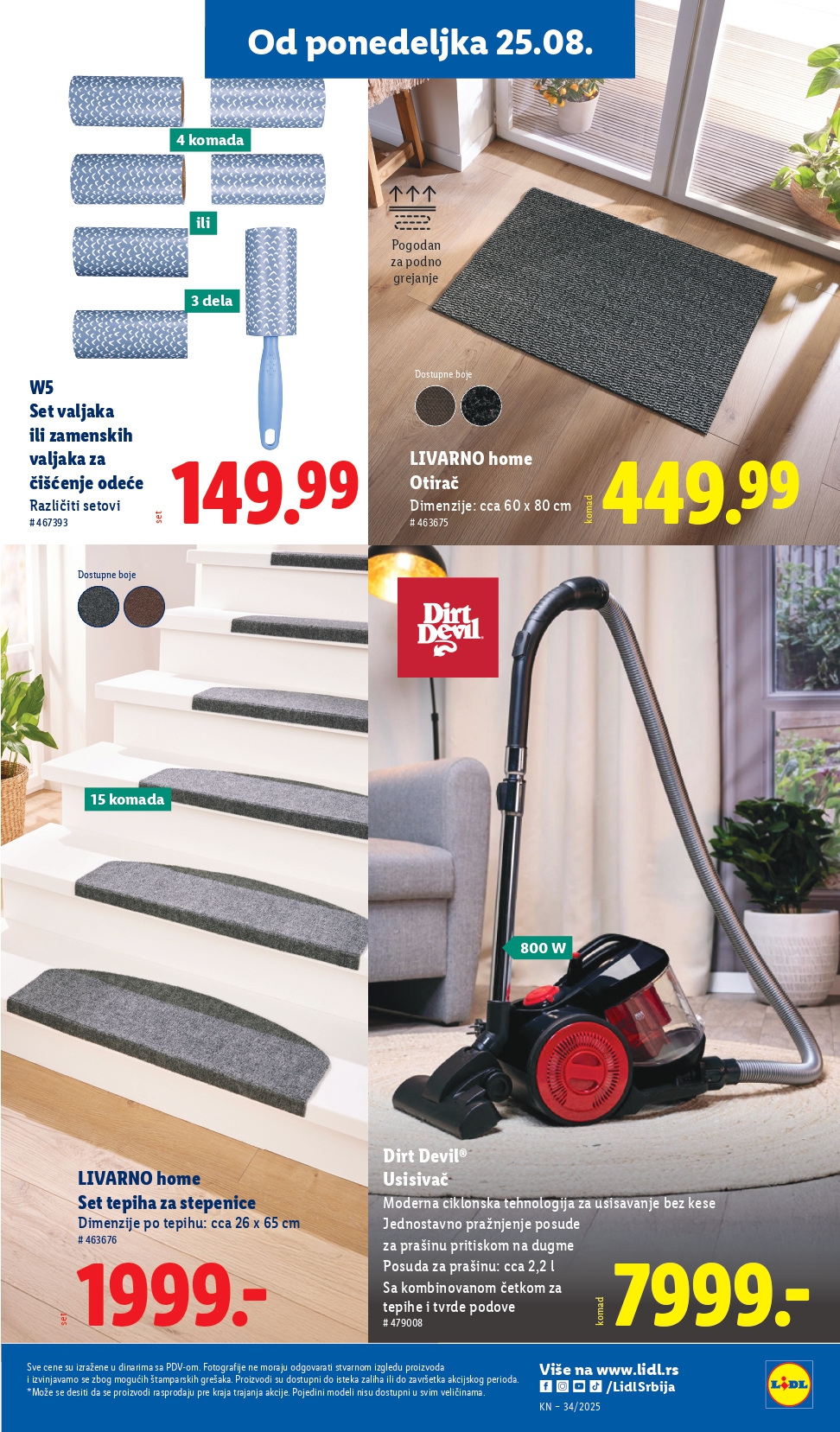 Lidl katalog NEPREHRANA 21-27.8.2025.