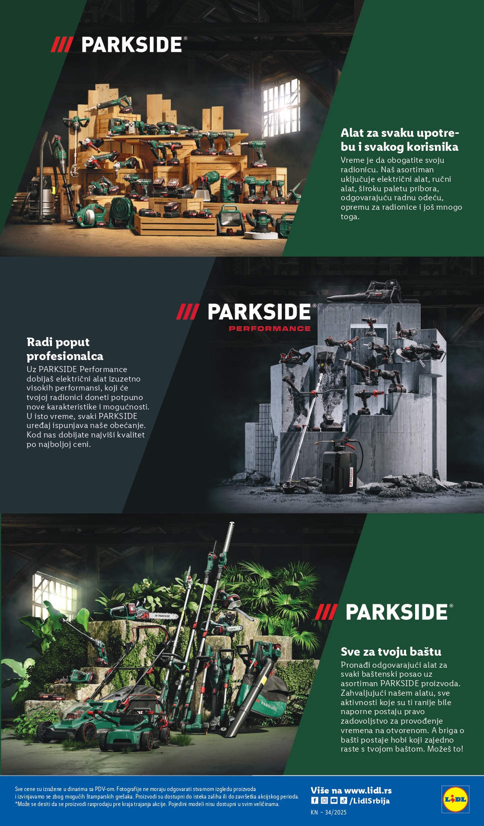 Lidl katalog NEPREHRANA 21-27.8.2025.