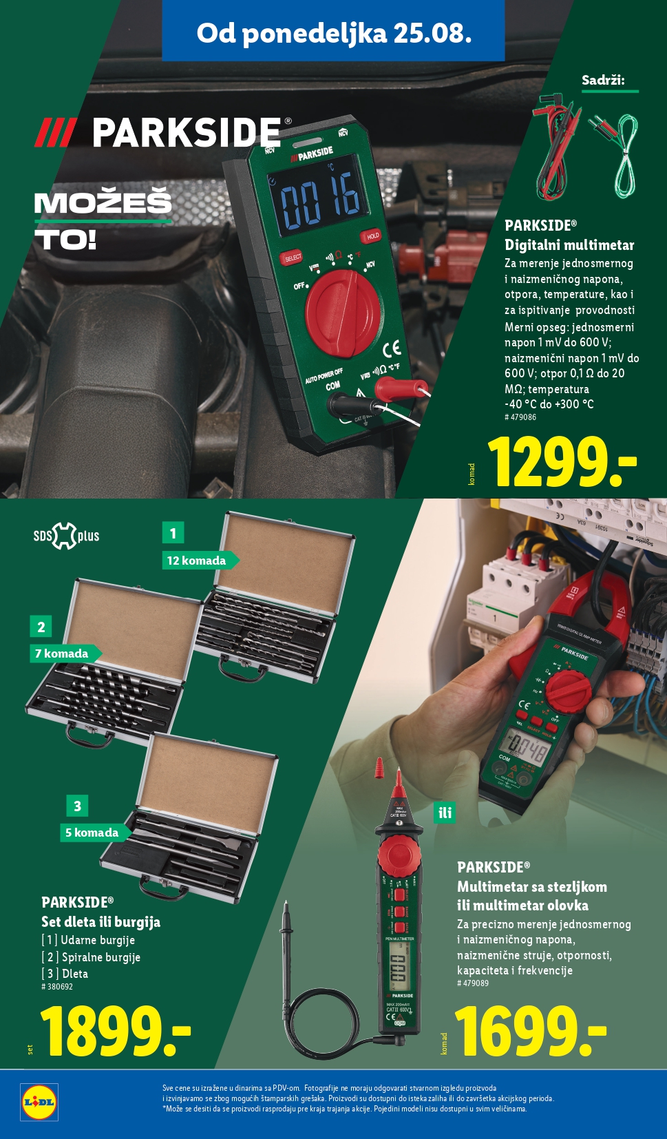 Lidl katalog NEPREHRANA 21-27.8.2025.