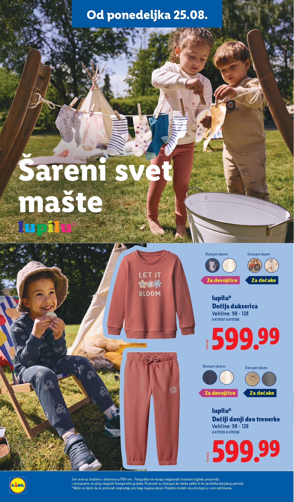 Lidl katalog NEPREHRANA 21-27.8.2025.