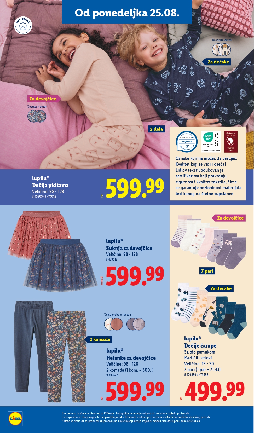 Lidl katalog NEPREHRANA 21-27.8.2025.