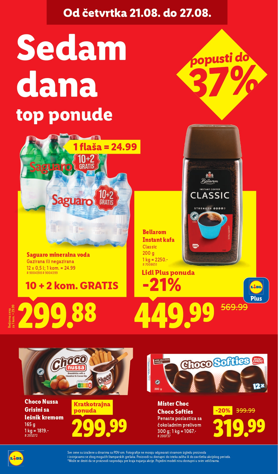Lidl katalog PREHRANA 21-27.8.2025.