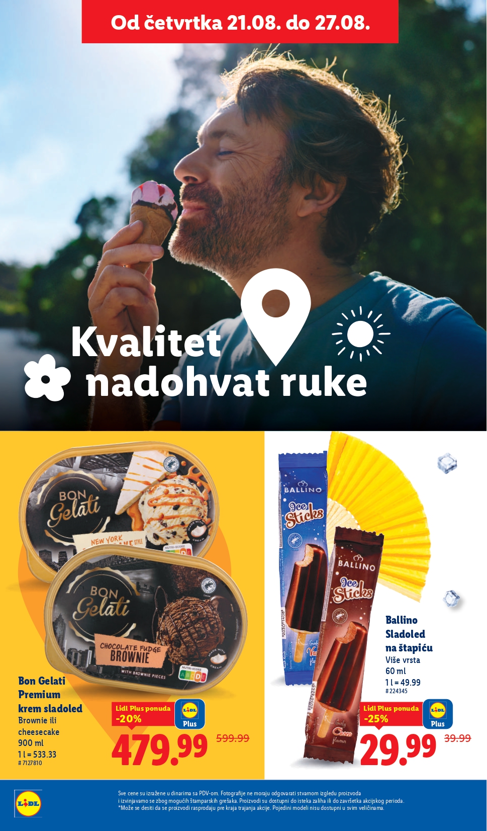 Lidl katalog PREHRANA 21-27.8.2025.