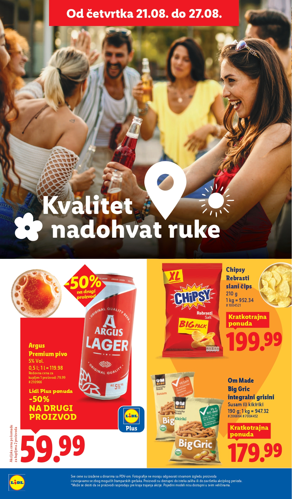 Lidl katalog PREHRANA 21-27.8.2025.