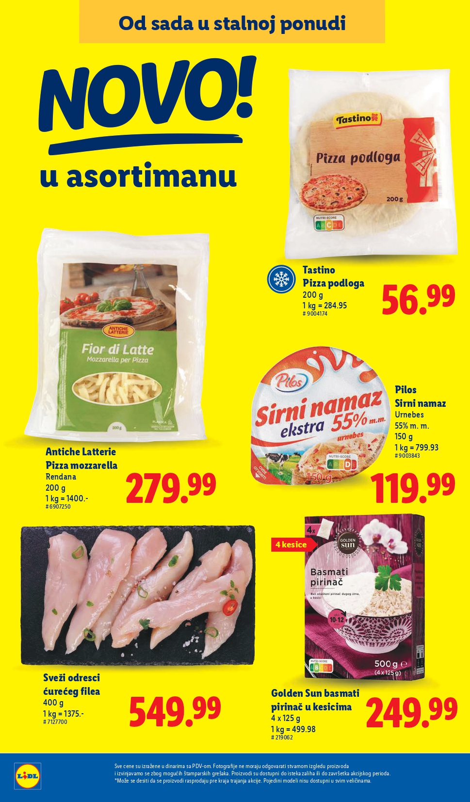 Lidl katalog PREHRANA 21-27.8.2025.