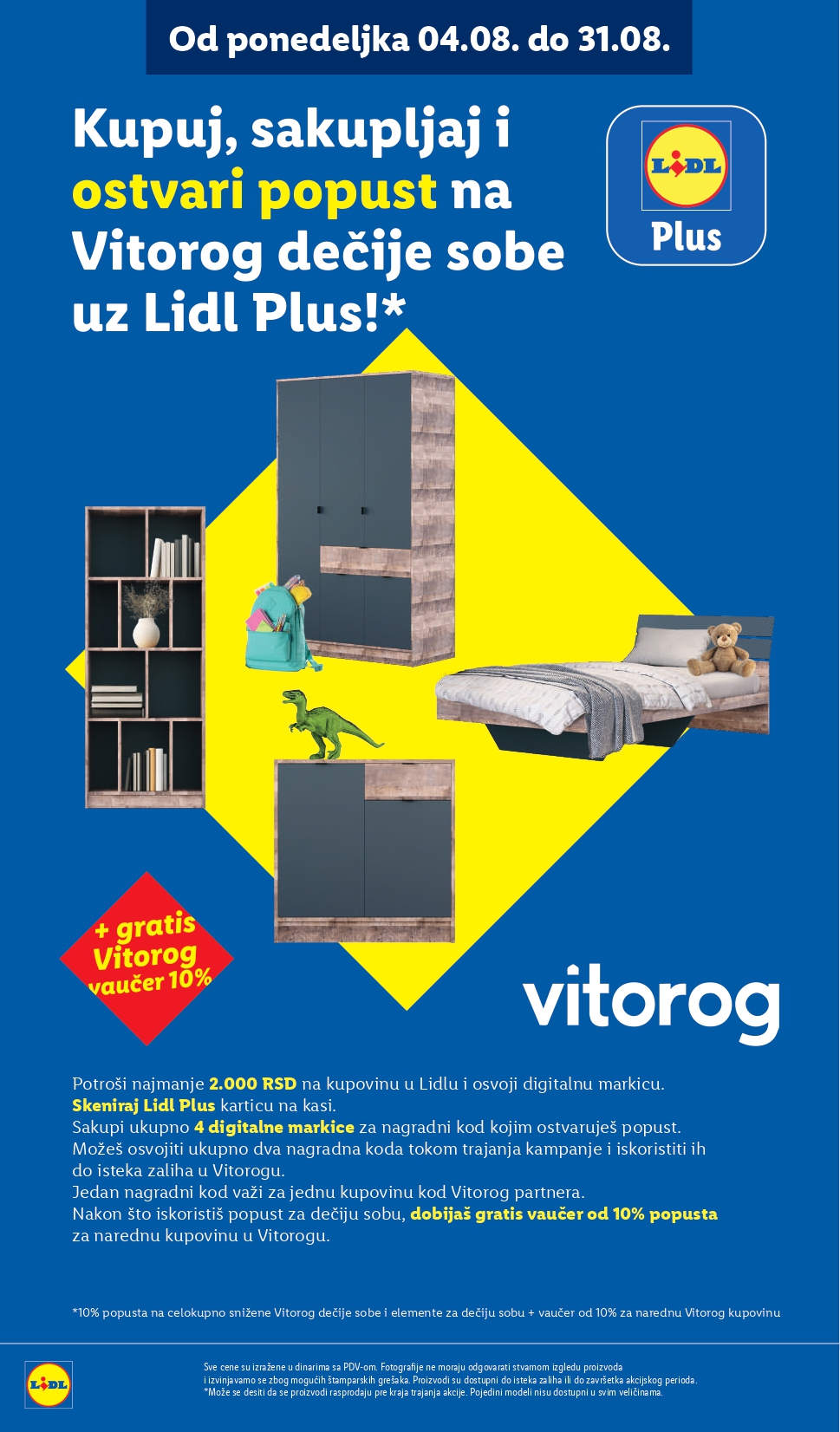 Lidl katalog PREHRANA 21-27.8.2025.
