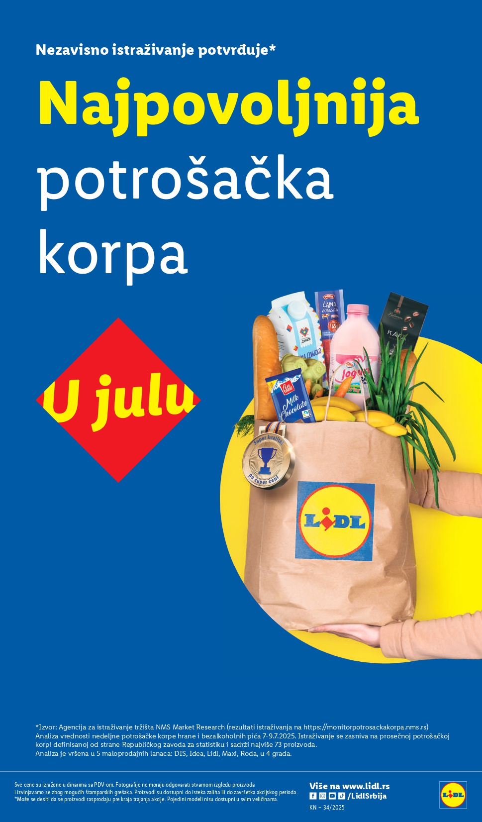 Lidl katalog PREHRANA 21-27.8.2025.