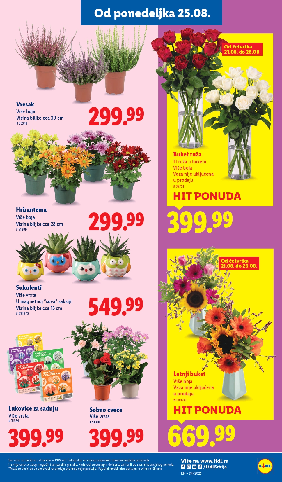 Lidl katalog PREHRANA 21-27.8.2025.