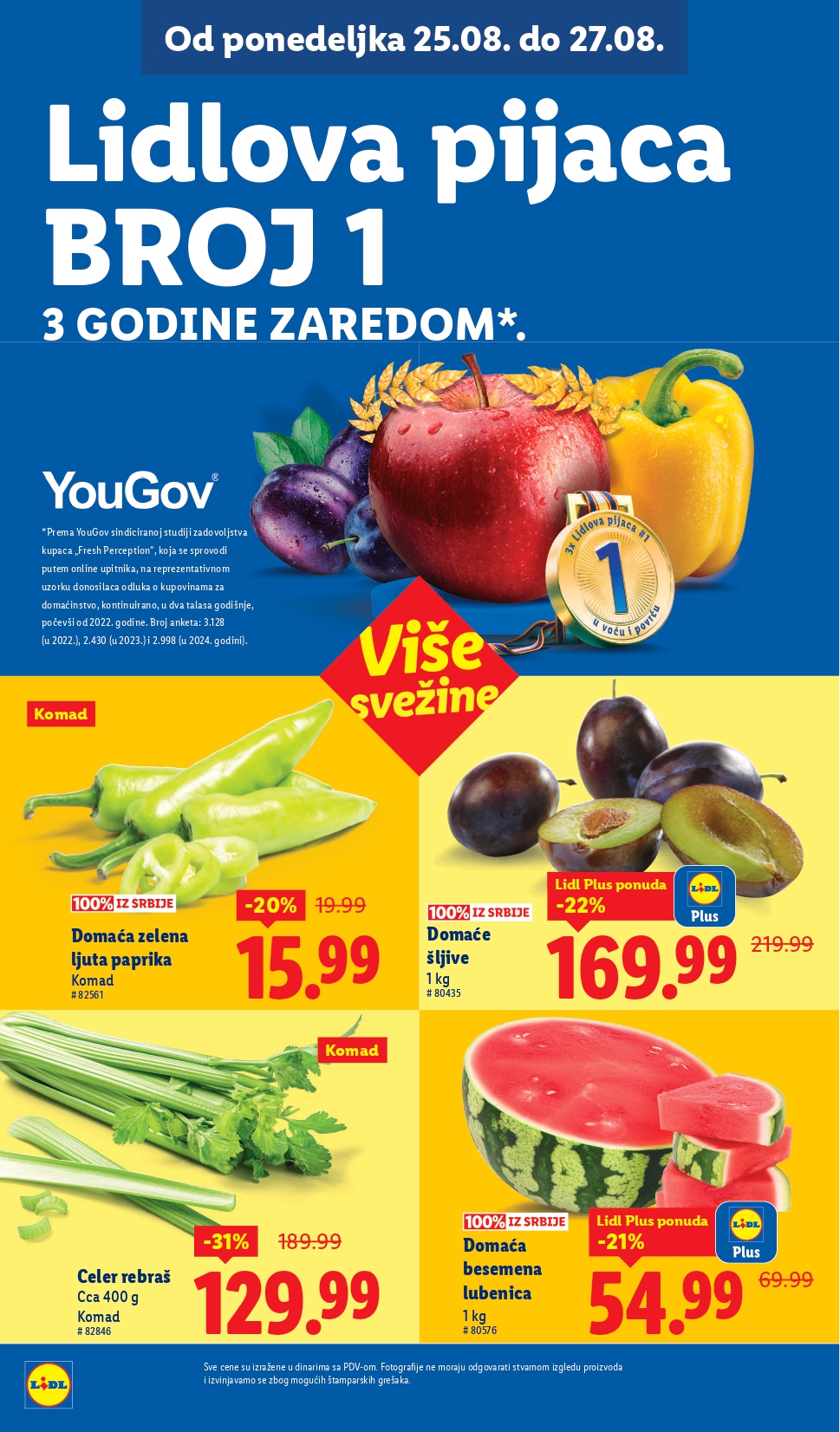 Lidl katalog PREHRANA 21-27.8.2025.