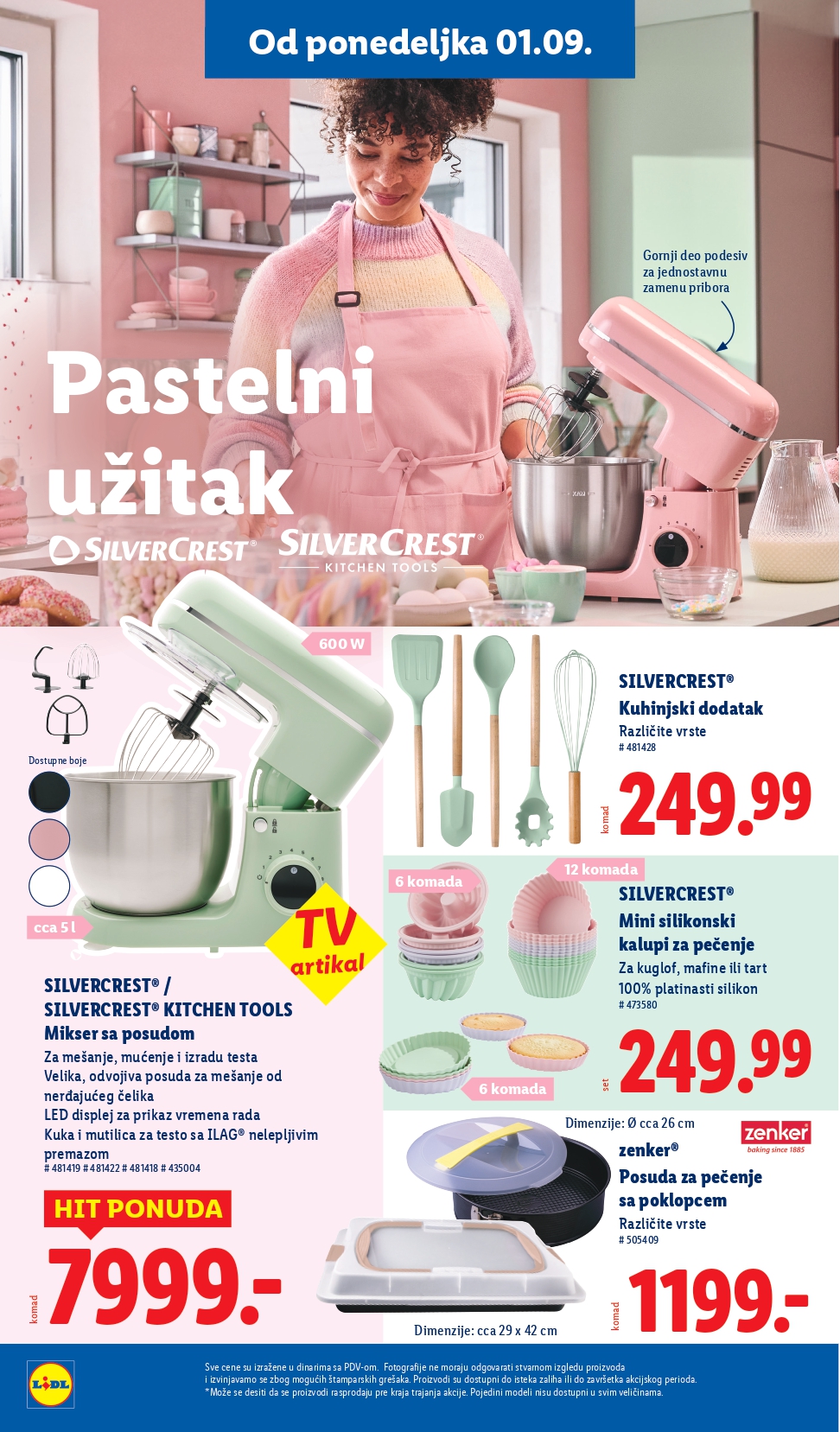 Lidl katalog NEPREHRANA 28.8-3.9.2025.