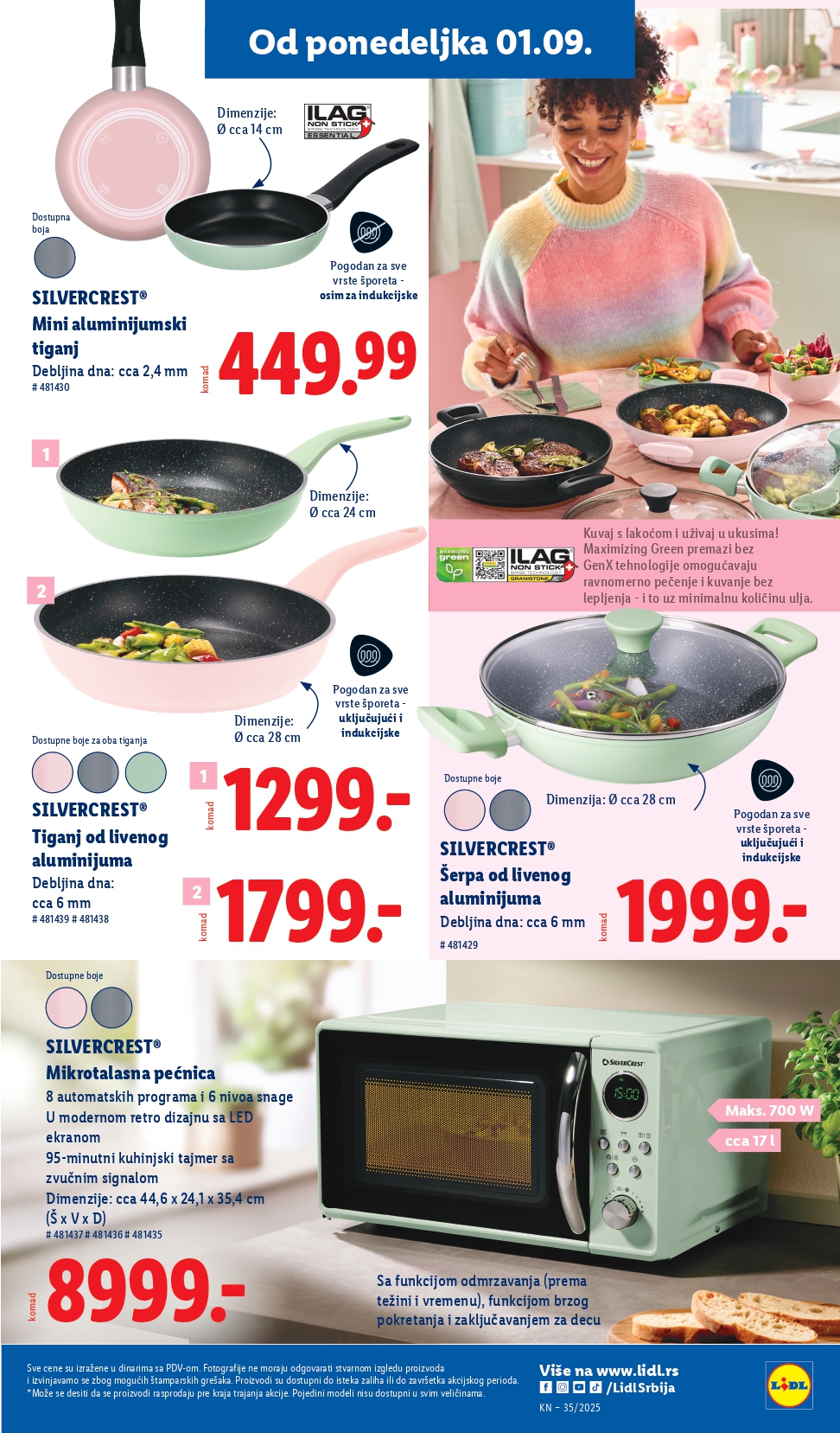 Lidl katalog NEPREHRANA 28.8-3.9.2025.
