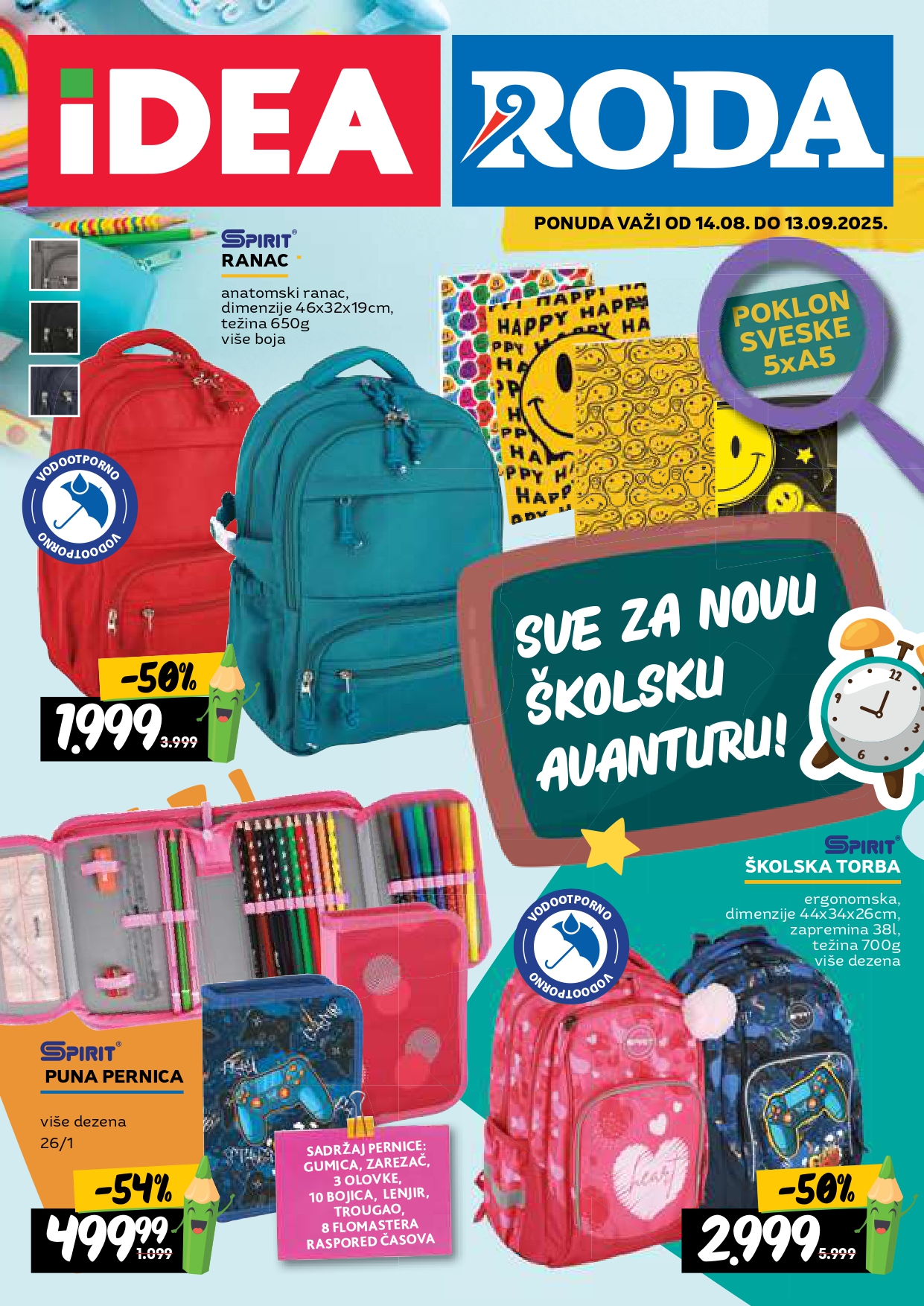 Idea Roda katalog ŠKOLA 14.8-13.9.2025.