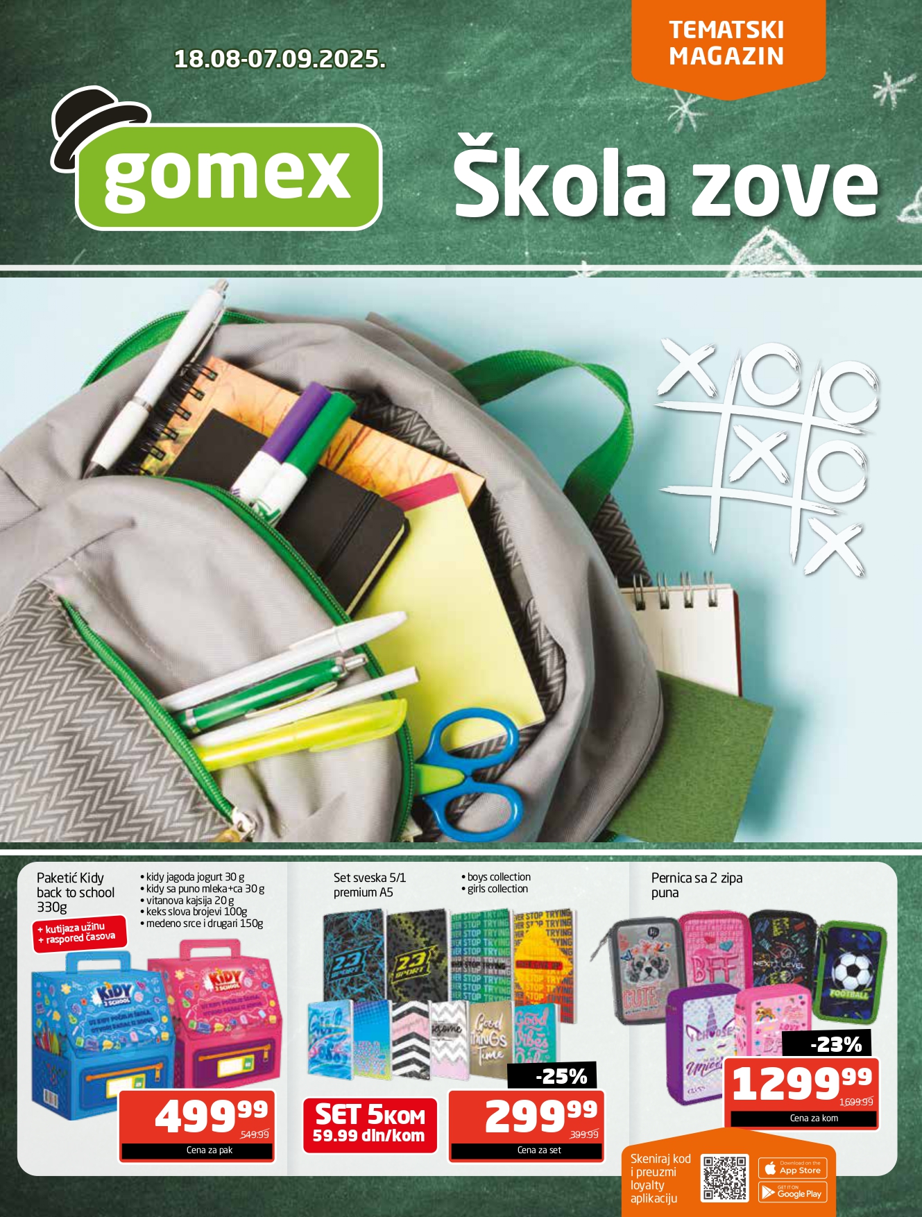 Gomex katalog ŠKOLA 18.8-7.9.2025.