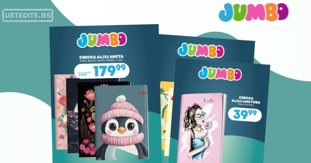 Jumbo SVESKE 8.8-7.9.2025.