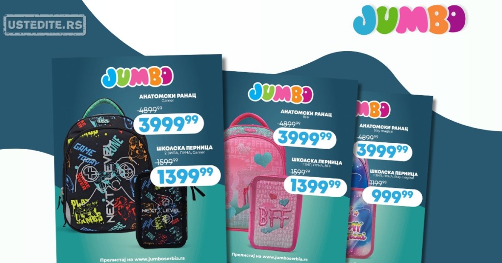 Jumbo RANCI I PERNICE– akcija do 7.9.2025.