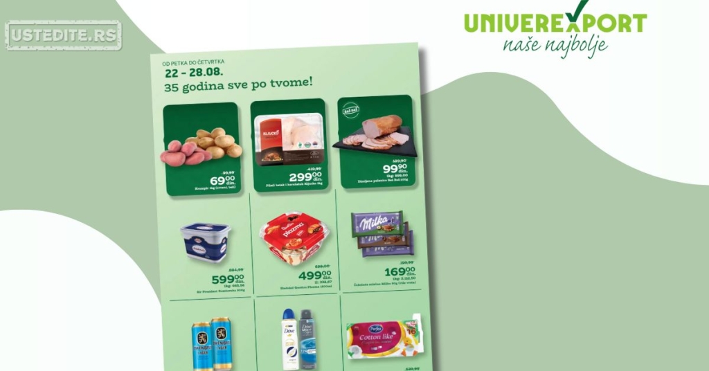 Univerexport katalog 22-28.8.2025.