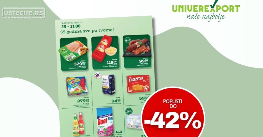 Univerexport katalog 29-31.8.2025.