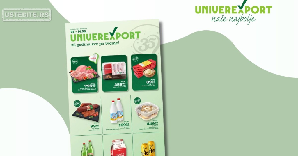 Univerexport katalog 8-14.8.2025.