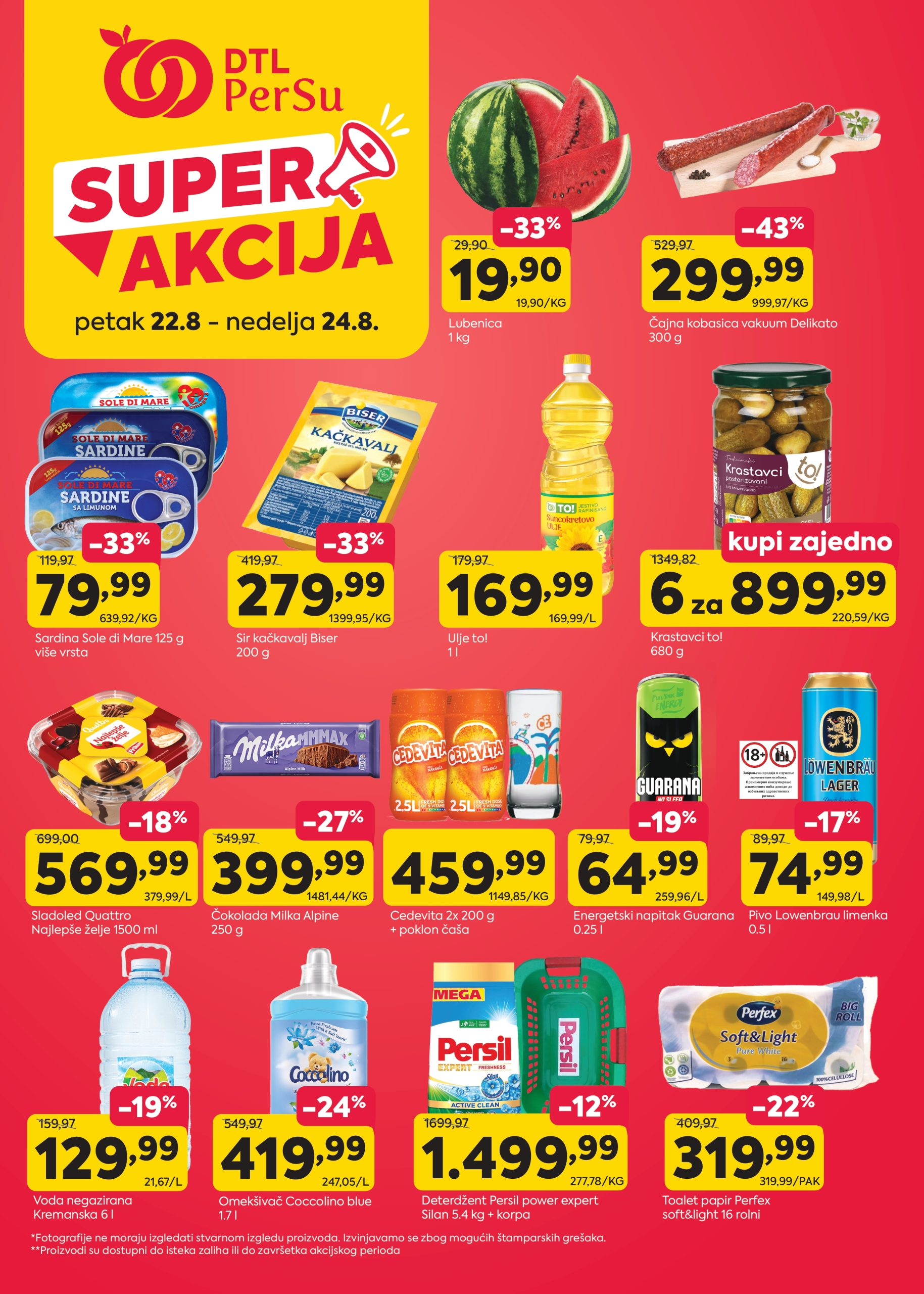 DTL PerSu VIKEND AKCIJA 22-24.8.2025.