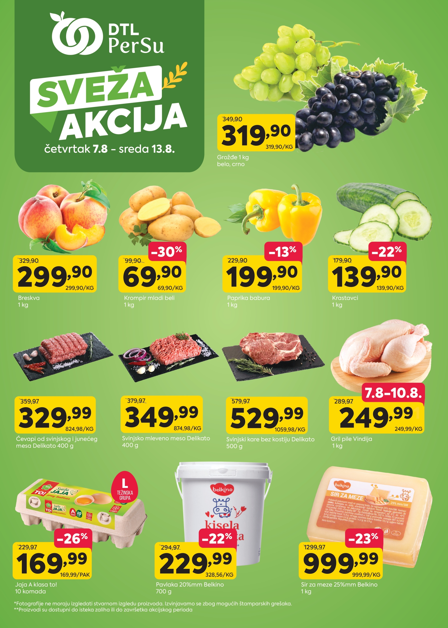 DTL PerSu SVEŽA AKCIJA 7-13.8.2025.