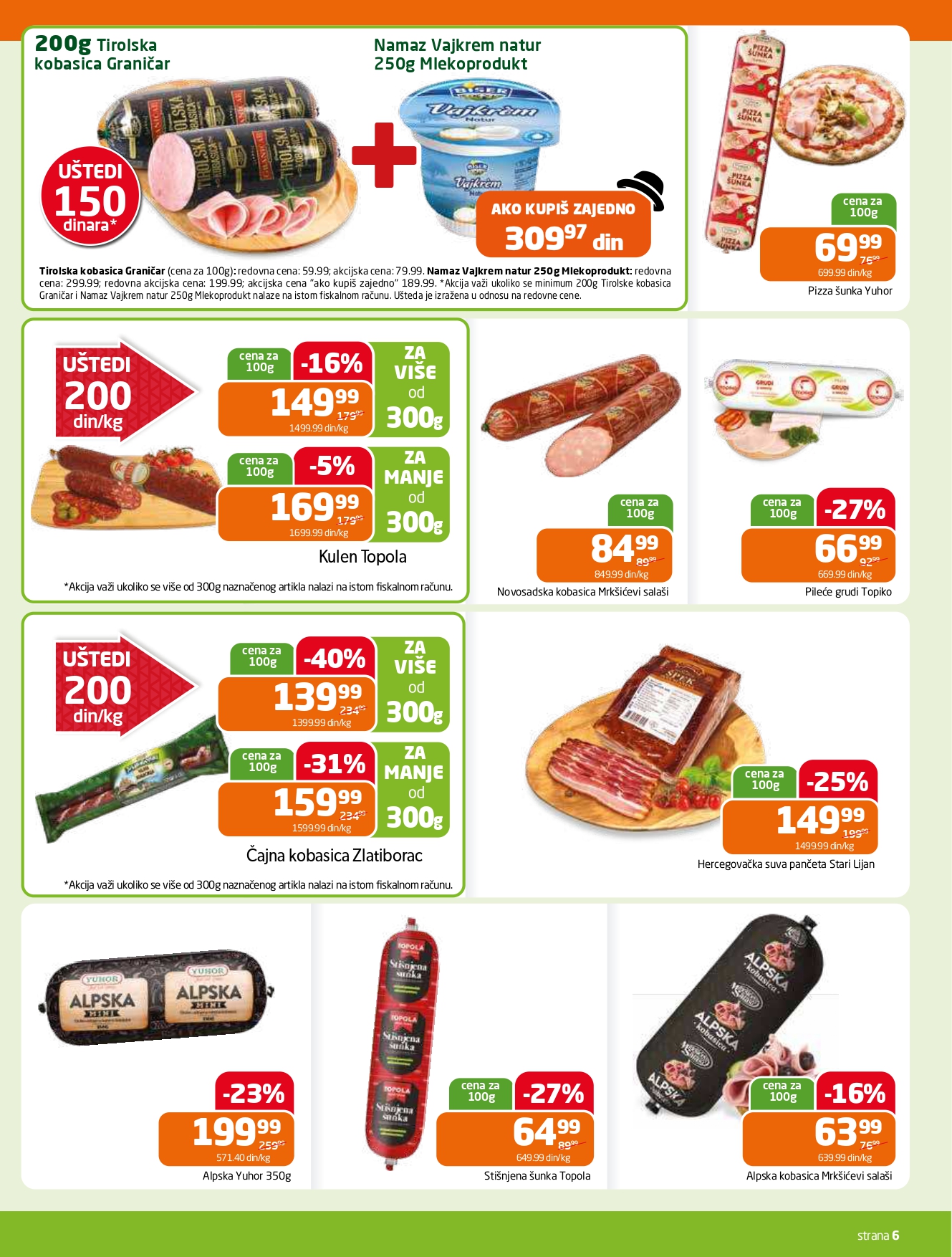 Gomex katalog AKCIJE IZ ŠEŠIRA 27.8-9.9.2025.