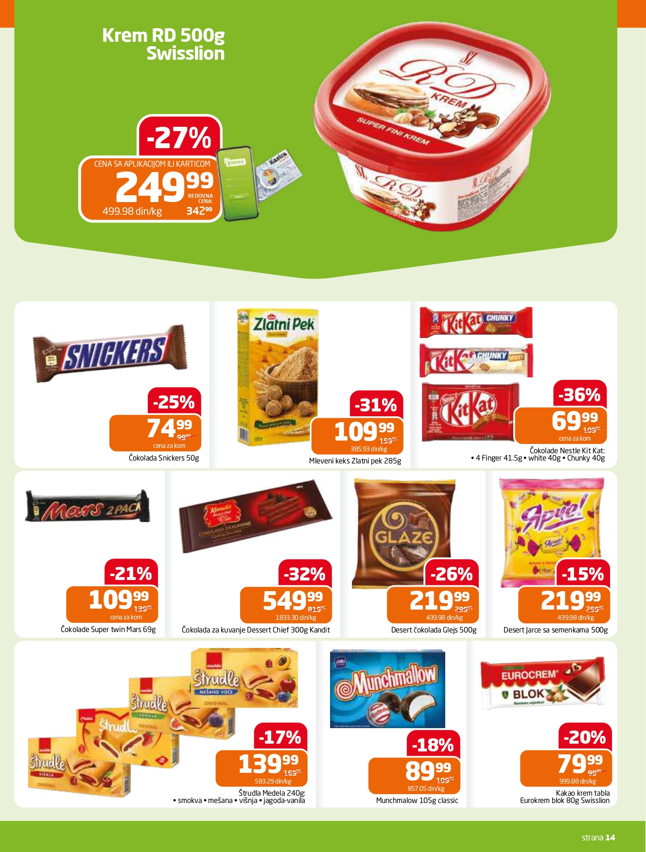 Gomex katalog AKCIJE IZ ŠEŠIRA 27.8-9.9.2025.