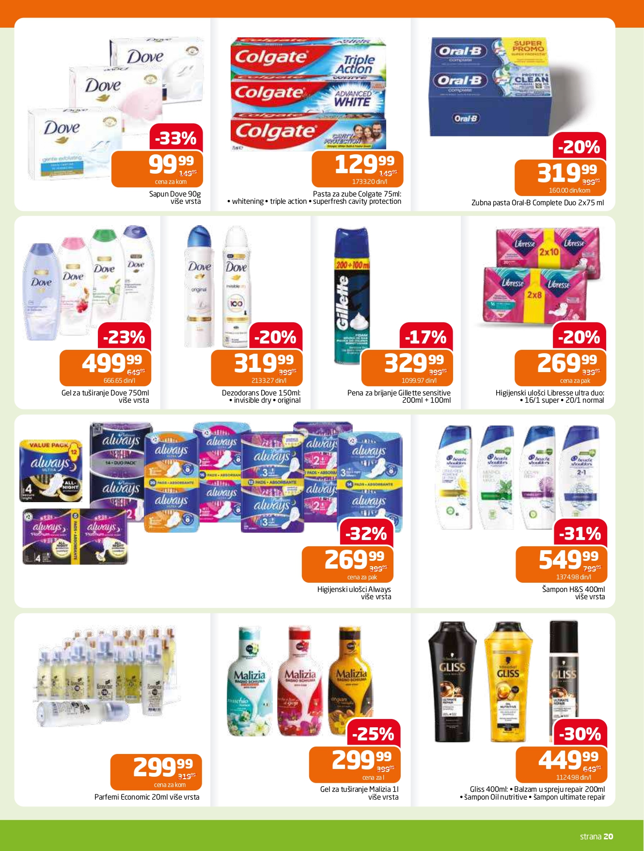 Gomex katalog AKCIJE IZ ŠEŠIRA 27.8-9.9.2025.