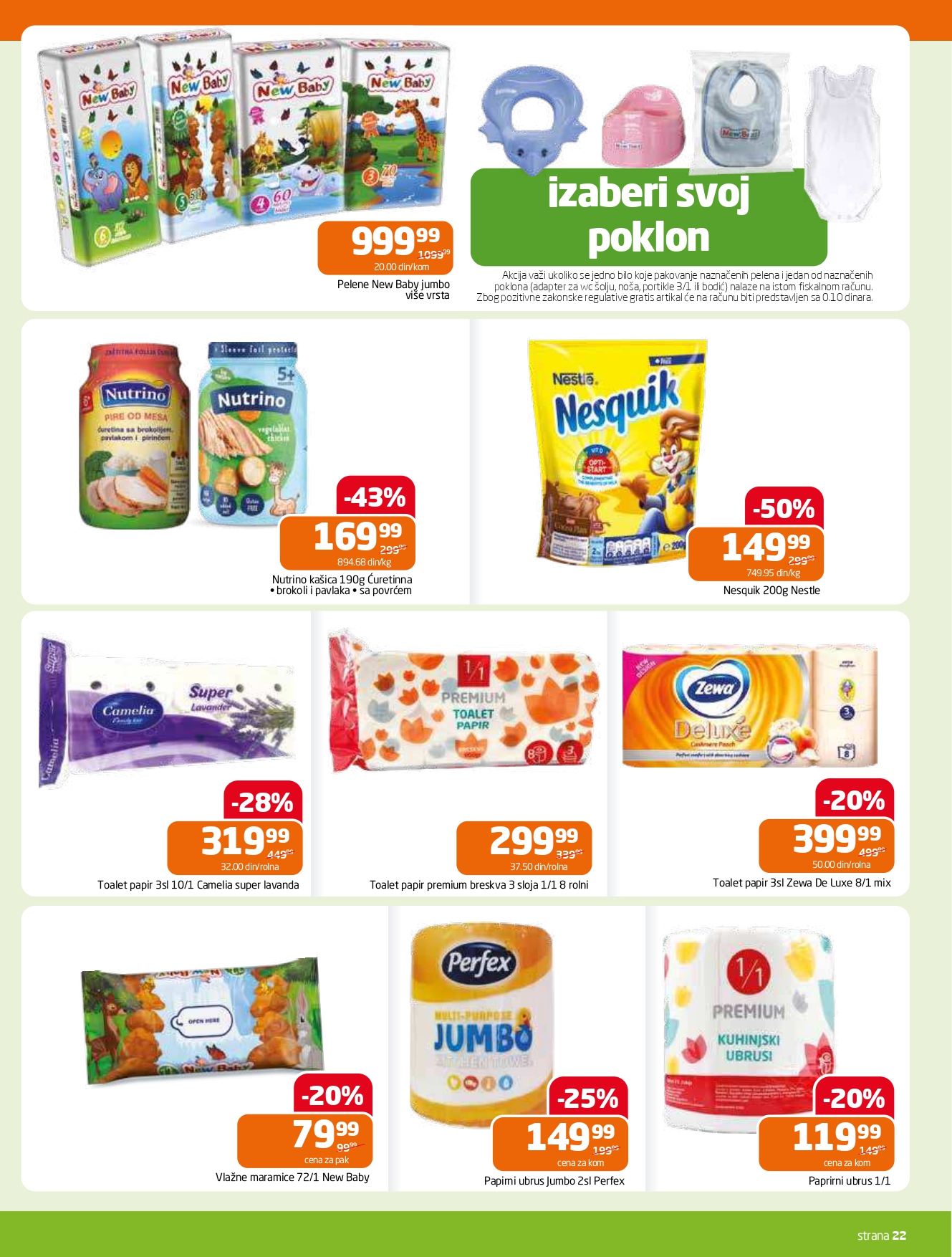 Gomex katalog AKCIJE IZ ŠEŠIRA 13-26.8.2025.