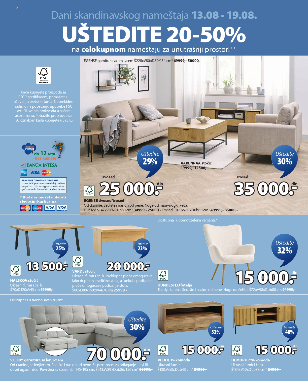 Jysk katalog 13-26.8.2025.