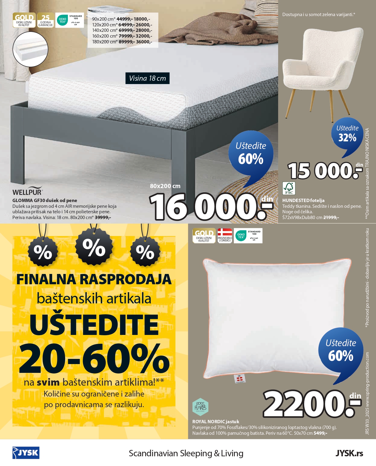 Jysk katalog 13-26.8.2025.