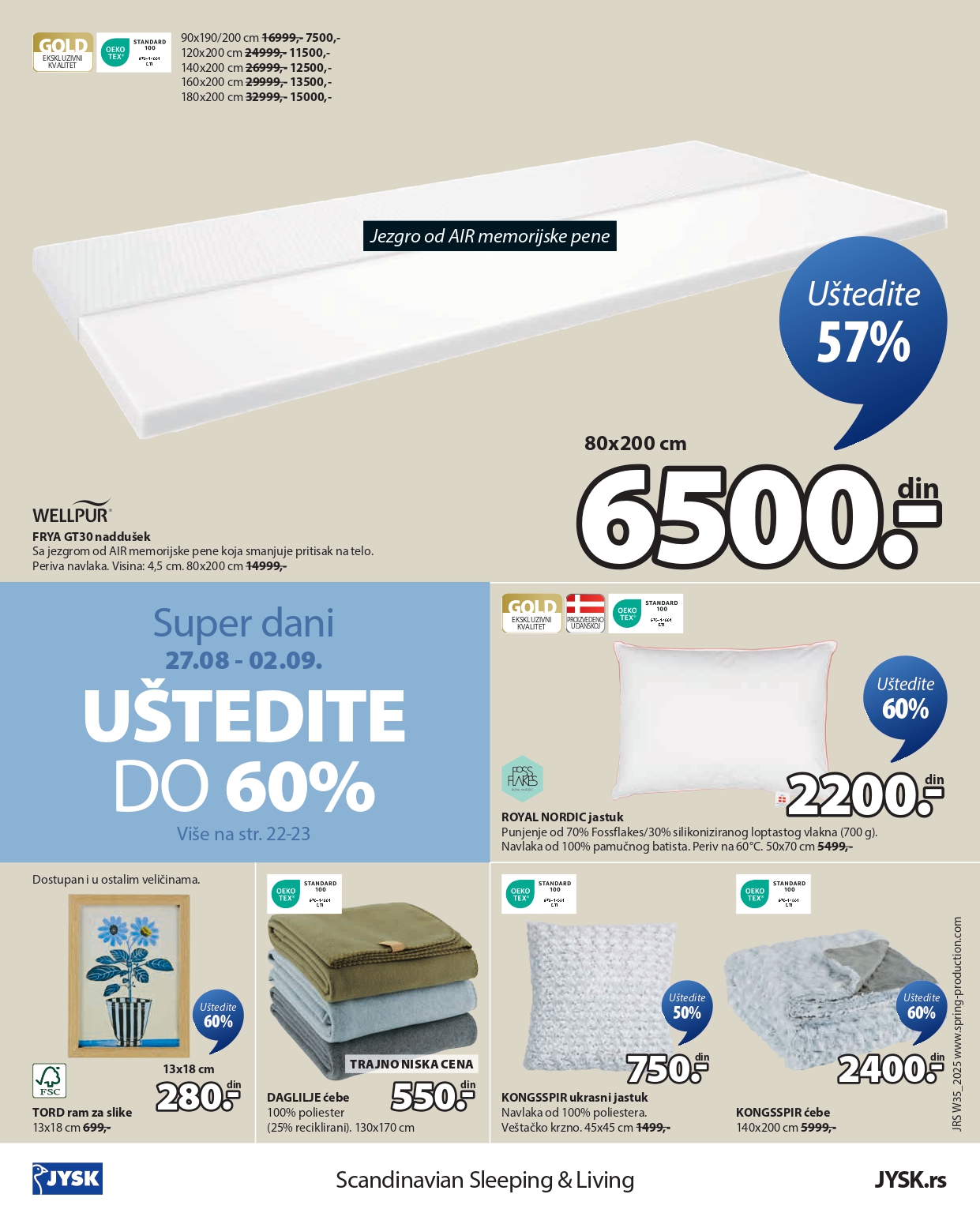Jysk katalog 27.8-9.9.2025.