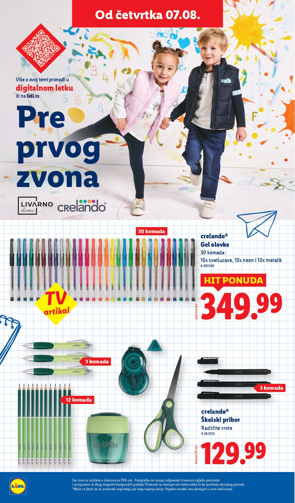 Lidl katalog PREHRANA 7-13.8.2025.
