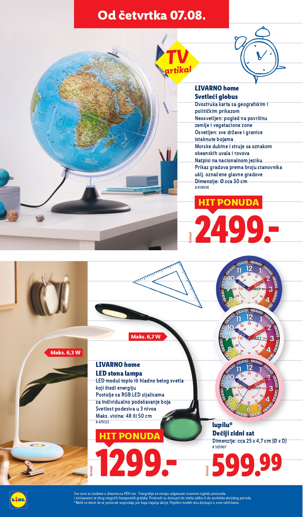 Lidl katalog PREHRANA 7-13.8.2025.