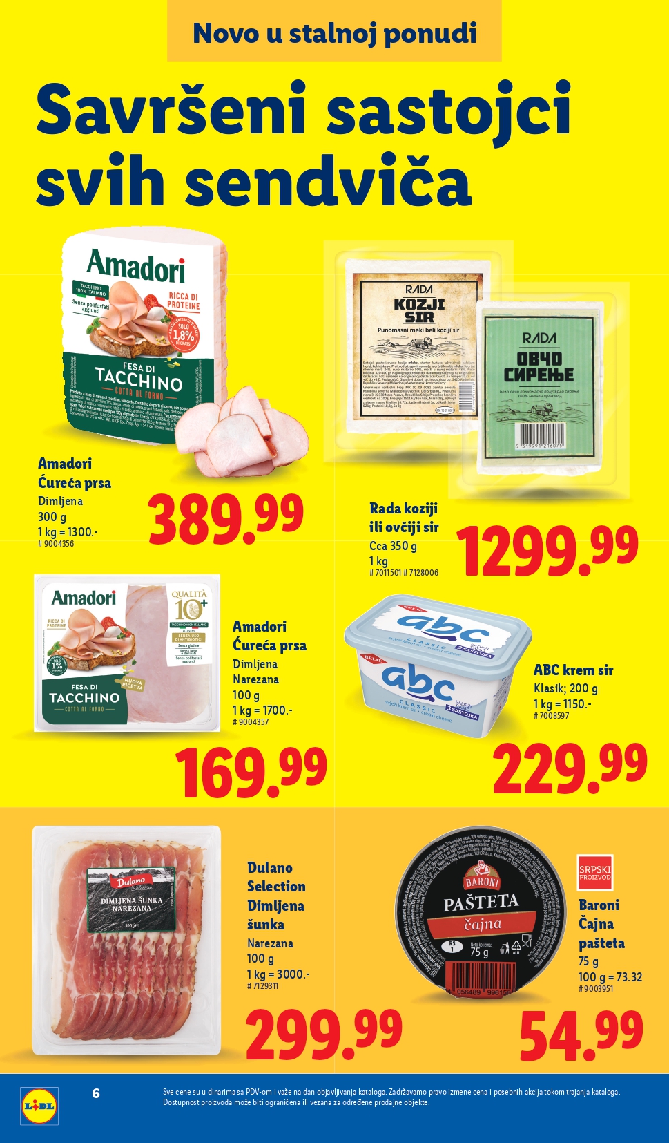 Lidl katalog NOVO avgust 2025.