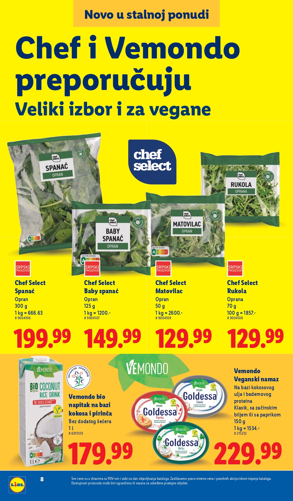 Lidl katalog NOVO avgust 2025.