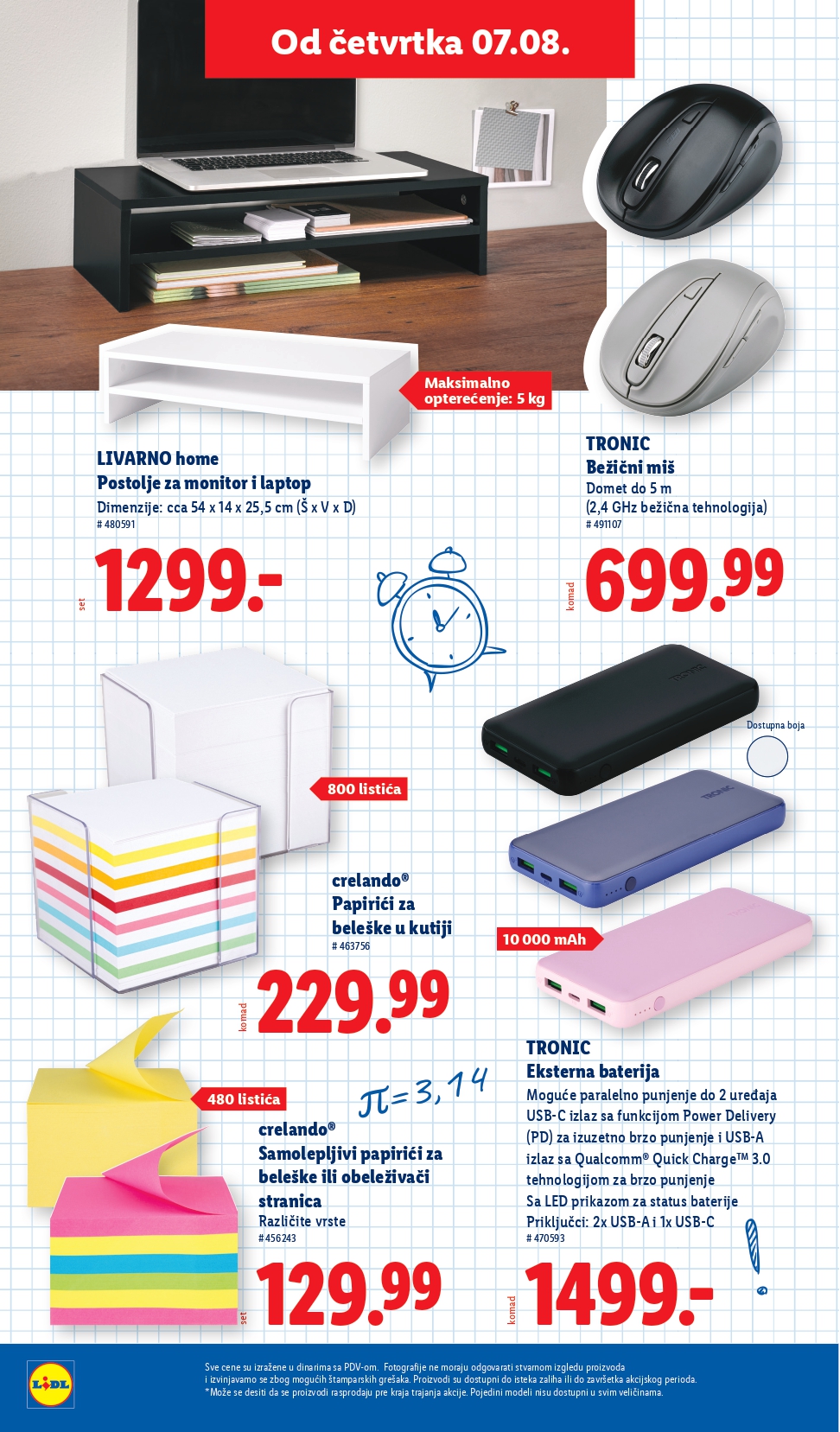 Lidl katalog PREHRANA 7-13.8.2025.