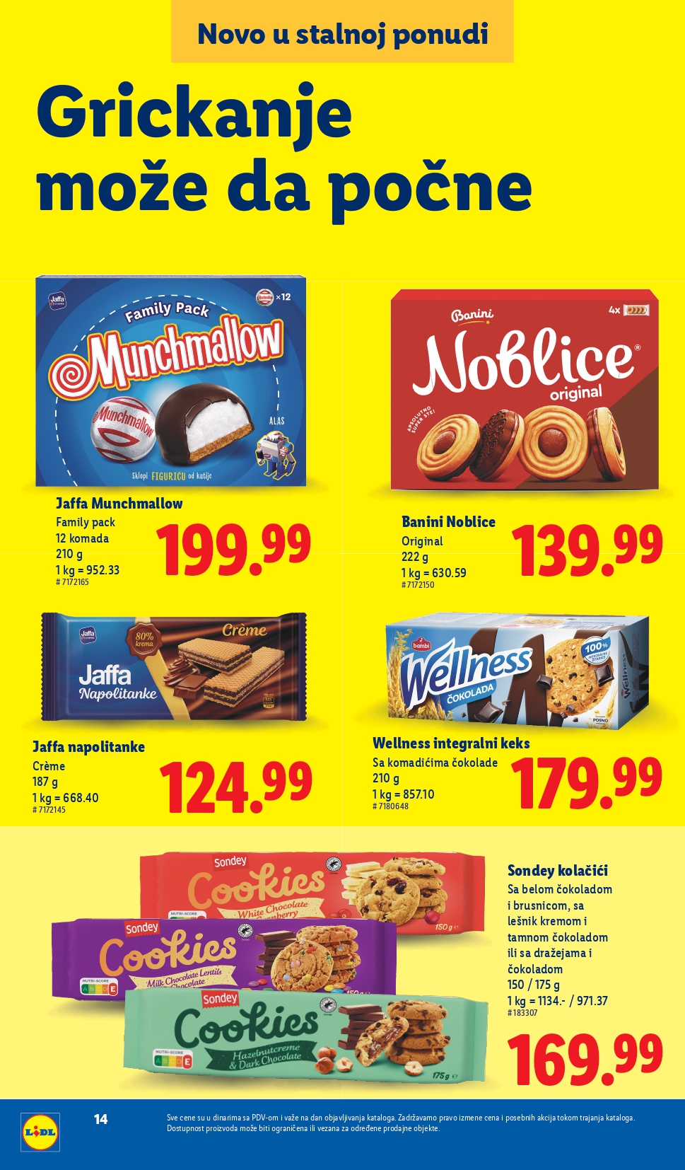 Lidl katalog NOVO avgust 2025.