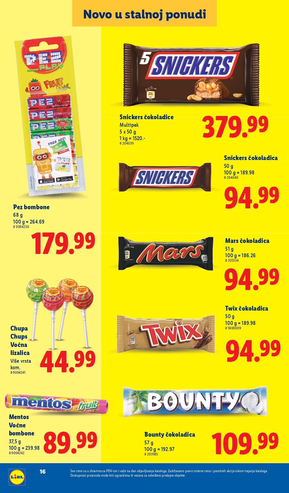 Lidl katalog NOVO avgust 2025.